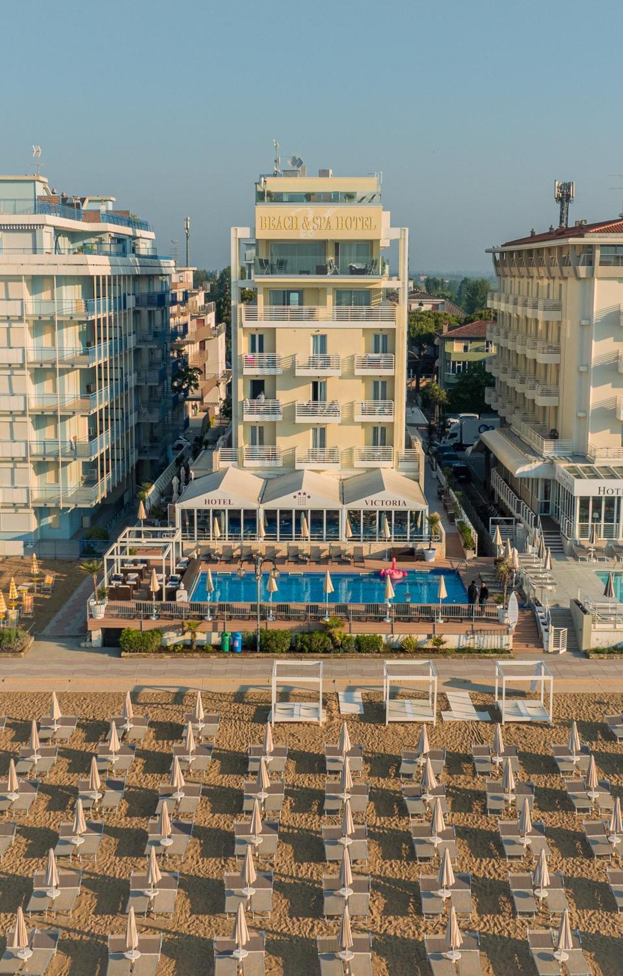 Hotel Victoria Frontemare Lido di Jesolo Esterno foto