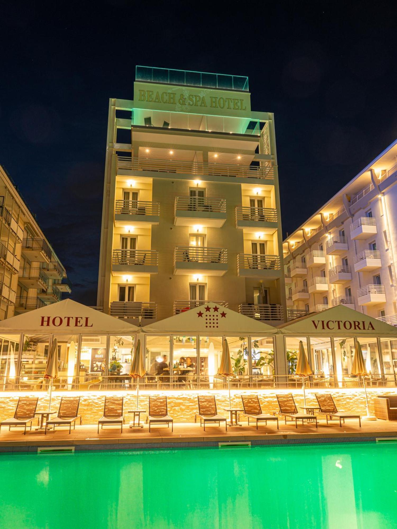Hotel Victoria Frontemare Lido di Jesolo Esterno foto